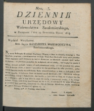 dziennik urzedowy woj.sandomierskiego 1819-3-00001